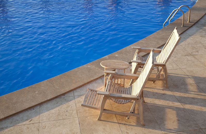 Polished Travertine Finish